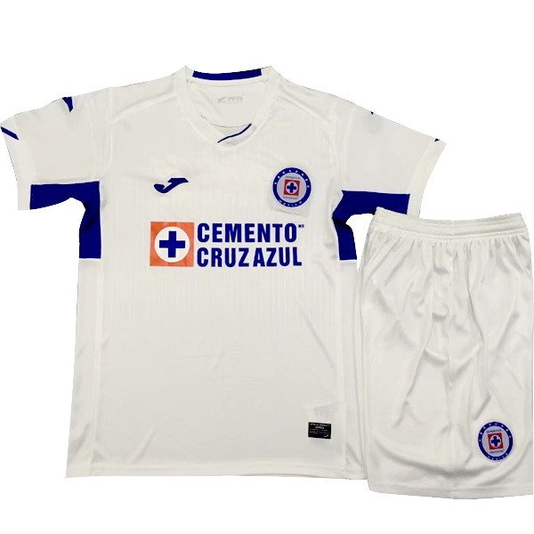 Camiseta Cruz Azul 2ª Kit Niño 2019 2020 Blanco